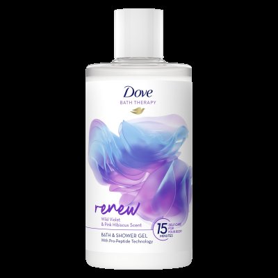 Dove Bath Therapy Renew Pěna do koupele a sprchový gel