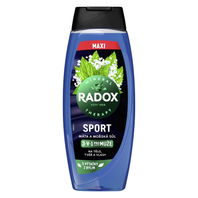 Radox sprchový gel pro muže Sport 450 ml