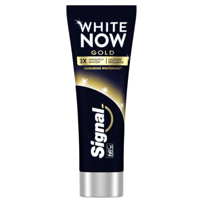 Signal White Now Gold zubní pasta 75 ml