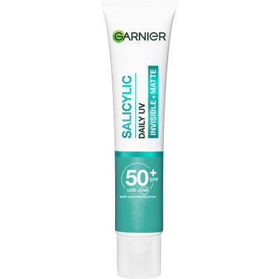 Garnier Pure Active BHA + Niacinamid UV fluid proti nedokonalostem SPF 50+, 40 ml