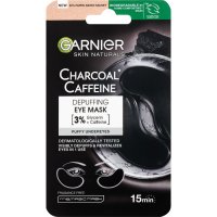 Garnier Skin Naturals oční maska s aktivním uhlím pro osvěžení očního okolí, 5 g