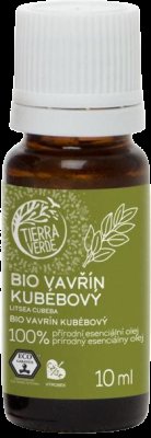 Tierra Verde Esenciální olej BIO Vavřín kubébový 10 ml