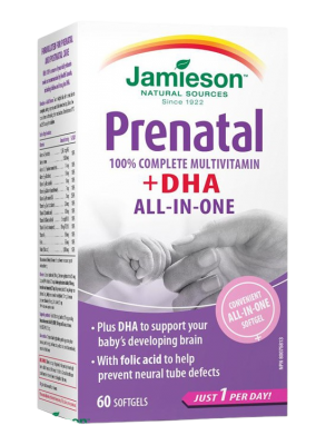 Prenatal complete s DHA a EPA, 60 kapslí
