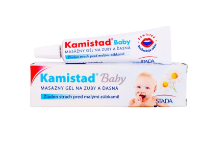 Kamistad Baby Masážní gel na zuby a dásně 10 ml