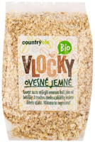 Country Life Vločky ovesné jemné BIO 500 g