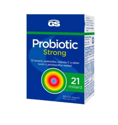 GS Probiotic Strong 40 kapslí