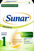 Sunar Sensitive 1 počáteční kojenecké mléko, 500 g