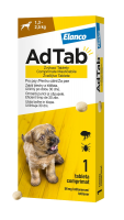 AdTab 56mg Žvýkací tableta pro psy 1,3 - 2,5kg
