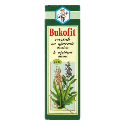 Calendula Bukofit roztok k ošetření dásní 25ml