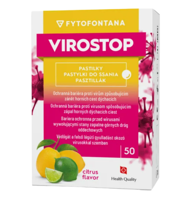 Virostop Pastilky citrus 50 ks