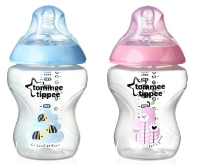 Tommee Tippee C2N 0m+ 260 ml kojenecká láhev 2 ks modrá