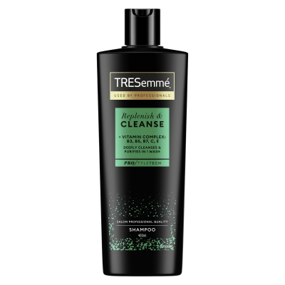 TreSemmé Replenish & Cleanse Šampon s vitamíny na mastné vlasy 400 ml