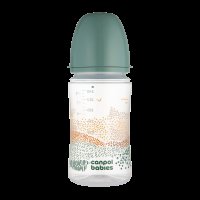 Canpol babies Antikoliková lahev EasyStart Mountains, zelená 240 ml Canpol babies Antikoliková lahev EasyStart Mountains, zelená 240 ml