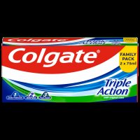 Colgate zubní pasta Triple Action 2 x 75 ml