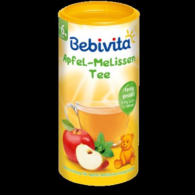 HiPP bebavita čaj instantní jablečno-meduňkový 200 g HiPP bebavita čaj instantní jablečno-meduňkový 200 g