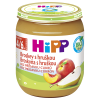 HiPP BIO Broskev s hruškou 125 g