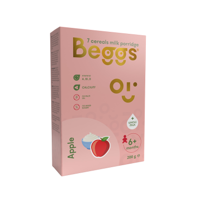 Beggs Mléčná 7zrnná kaše jablečná 200 g