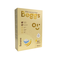 Beggs Mléčná rýžová kaše banánová 200 g