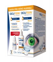 Ocutein Allergo oční kapky 15 ml + oční voda 50 ml ZDARMA