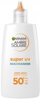 Garnier Ambre Solaire super UV denní fluid proti nedokonalostem s niacinamidem a SPF 50+, 40 ml