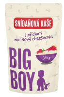 BIG BOY Rýžová kaše malinový cheesecake Eko varianta 350 g BIG BOY Rýžová kaše malinový cheesecake Eko varianta 350 g