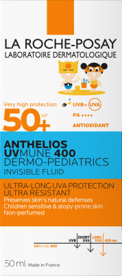 La Roche-Posay Anthelios UVMUNE 400 Dermo-pediatrics ultralehký fluid SPF50+, 50 ml