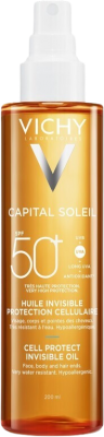 CeraVe Capital Soleil Neviditelný olej SPF50+, 200 ml