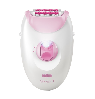 Braun Silk·épil 3, Epilátor 3-031, Růžový