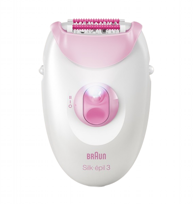 Braun Silk·épil 3, Epilátor 3-031, Růžový