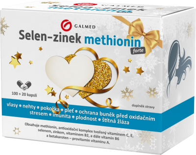 Galmed Selen-Zinek-Methionin forte 120 kapslí