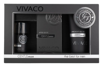 GENTLEMAN Dárkové balení kosmetiky pro muže 3 ks