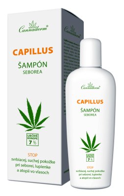 Cannaderm Capillus Šampon seborea 150 ml