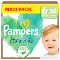 Pampers Harmonie Baby vel. 6, 58 ks