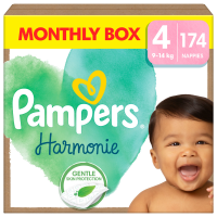 Pampers Harmonie Baby vel.4 měsíční balení 174 ks