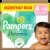 Pampers Harmonie Baby vel.4 měsíční balení 174 ks