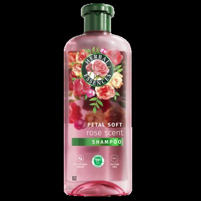 Herbal Essences Rose Scent Petal Soft, Šampón pro výživu suchých vlasů 350 ml