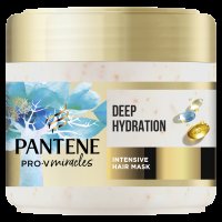 Pantene Pro-V Miracles Deep Hydration Intensive Hair Mask, Intenzivní vlasová maska s Biotin na suché vlasy 300 ml