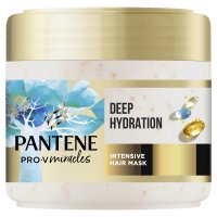 Pantene Pro-V Miracles Deep Hydration Intensive Hair Mask, Intenzivní vlasová maska s Biotin na suché vlasy 300 ml