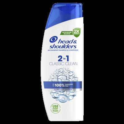 Head & Shoulders Classic Clean 2in1, Šampon proti lupům 330 ml
