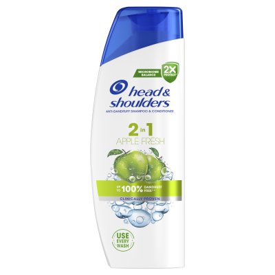 Head & Shoulders Apple Fresh 2v1, Šampon proti lupům 330 ml