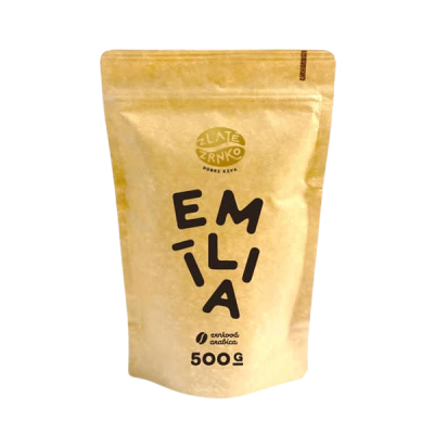 Zlaté Zrnko Zrnková káva Emilia 500 g Zlaté Zrnko Zrnková káva Emilia 500 g
