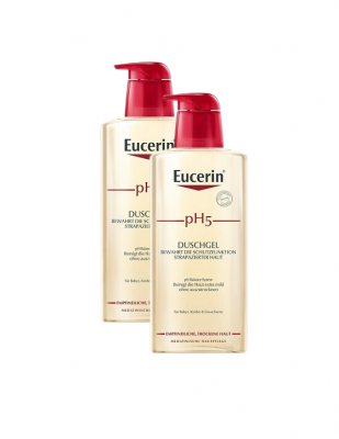 Eucerin Sprchový gel pH5 2 x 400 ml