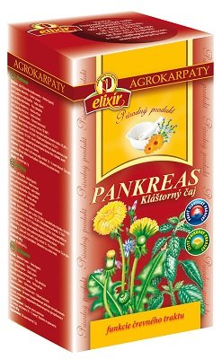 Agrokarpaty PANKREAS Klášterní čaj přírodní produkt, 20 x 2 g