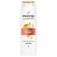 Pantene Pro-V Šampon, Infinite Lengths | Posiluje Středně Dlouhé Až Dlouhé Poškozené Vlasy 400 ml Pantene Pro-V Šampon, Infinite Lengths | Posiluje Středně Dlouhé Až Dlouhé Poškozené Vlasy 400 ml