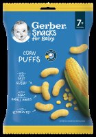 Gerber Snacks kukuřičné křupky 28 g