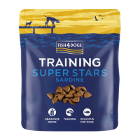 Fish4Dogs Training Super Stars, Tréninkové pamlsky pro psy sardinka 150 g