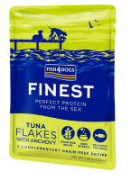 Fish4Dogs Kapsička pro psy Finest tuňákové kousky s ančovičkami 100 g