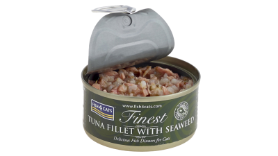 Fish4Cats Konzerva pro kočky Finest tuňák s mořskými řasami 70 g