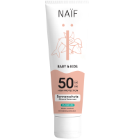 NAÏF Ochranný krém na opalování SPF 50 pro děti a miminka bez parfemace 100 ml