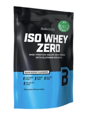 BioTech Iso Whey Zero 500 g black biscuit